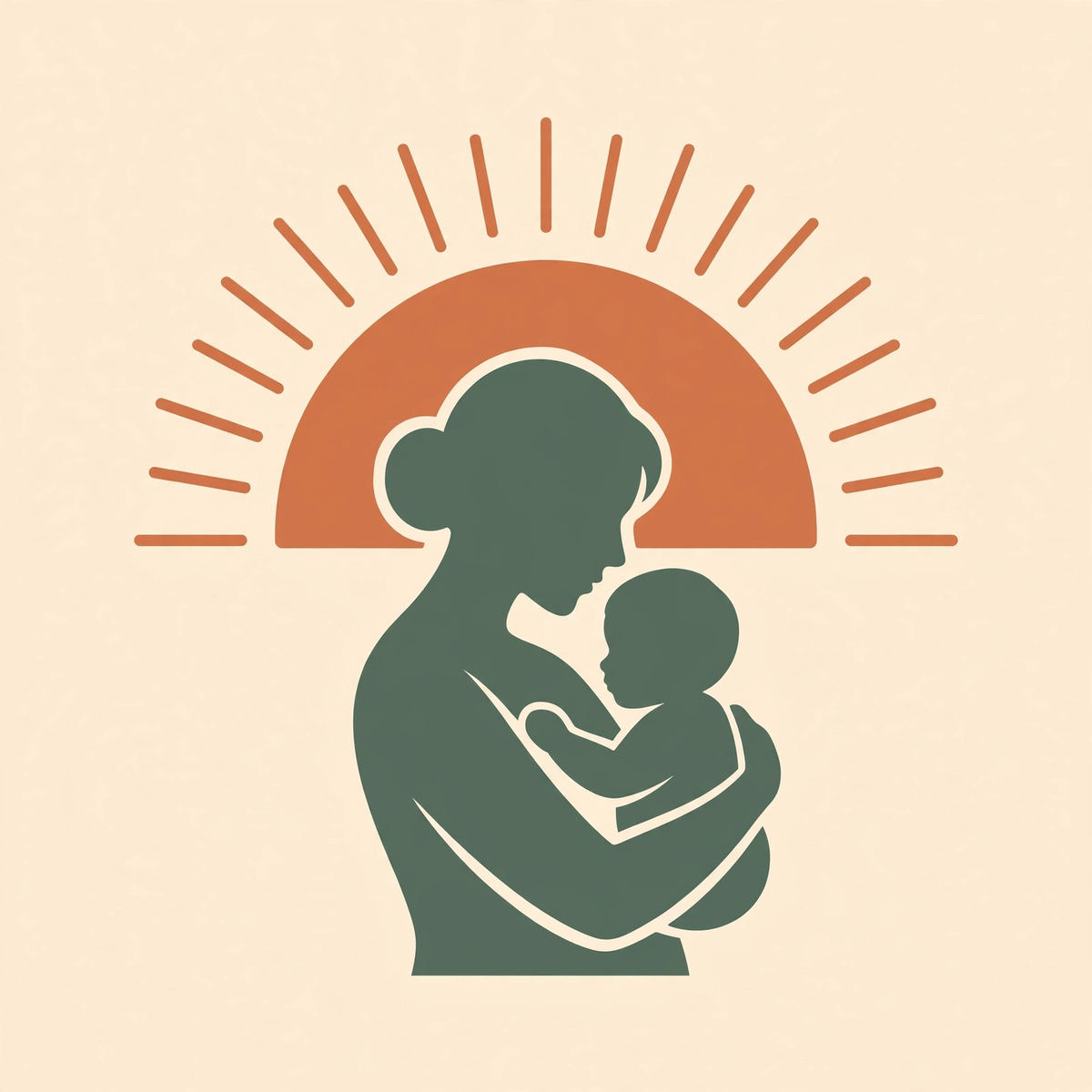 The Unhurried Mama Shop logo